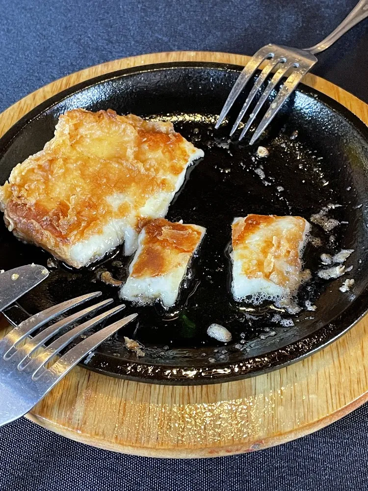 Flambe Saganaki